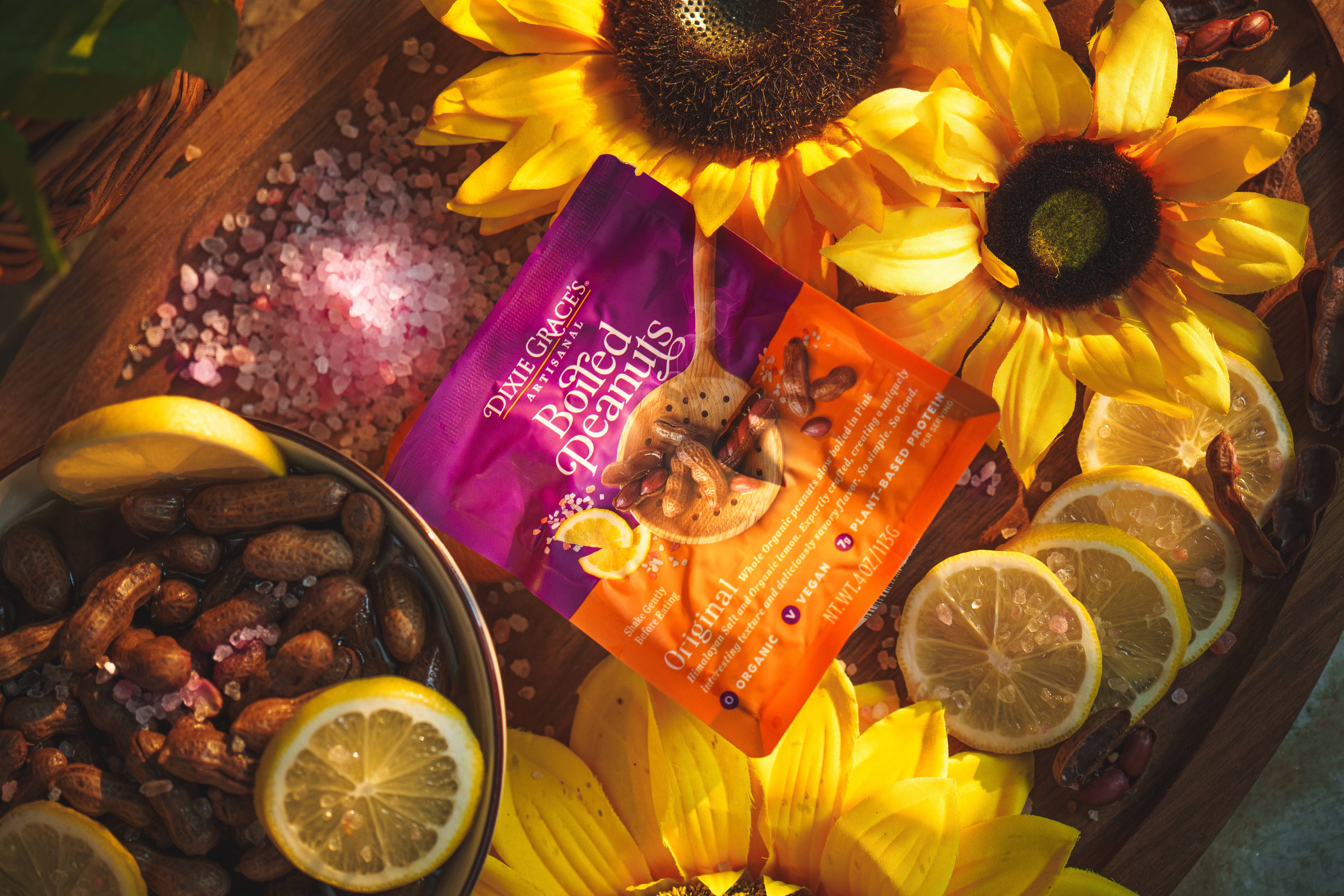 Dixie Grace's Boiled Peanuts - Wholesale Nuts - Dixie Grace's Boiled Peanuts 4oz Original - 12-ct Case6