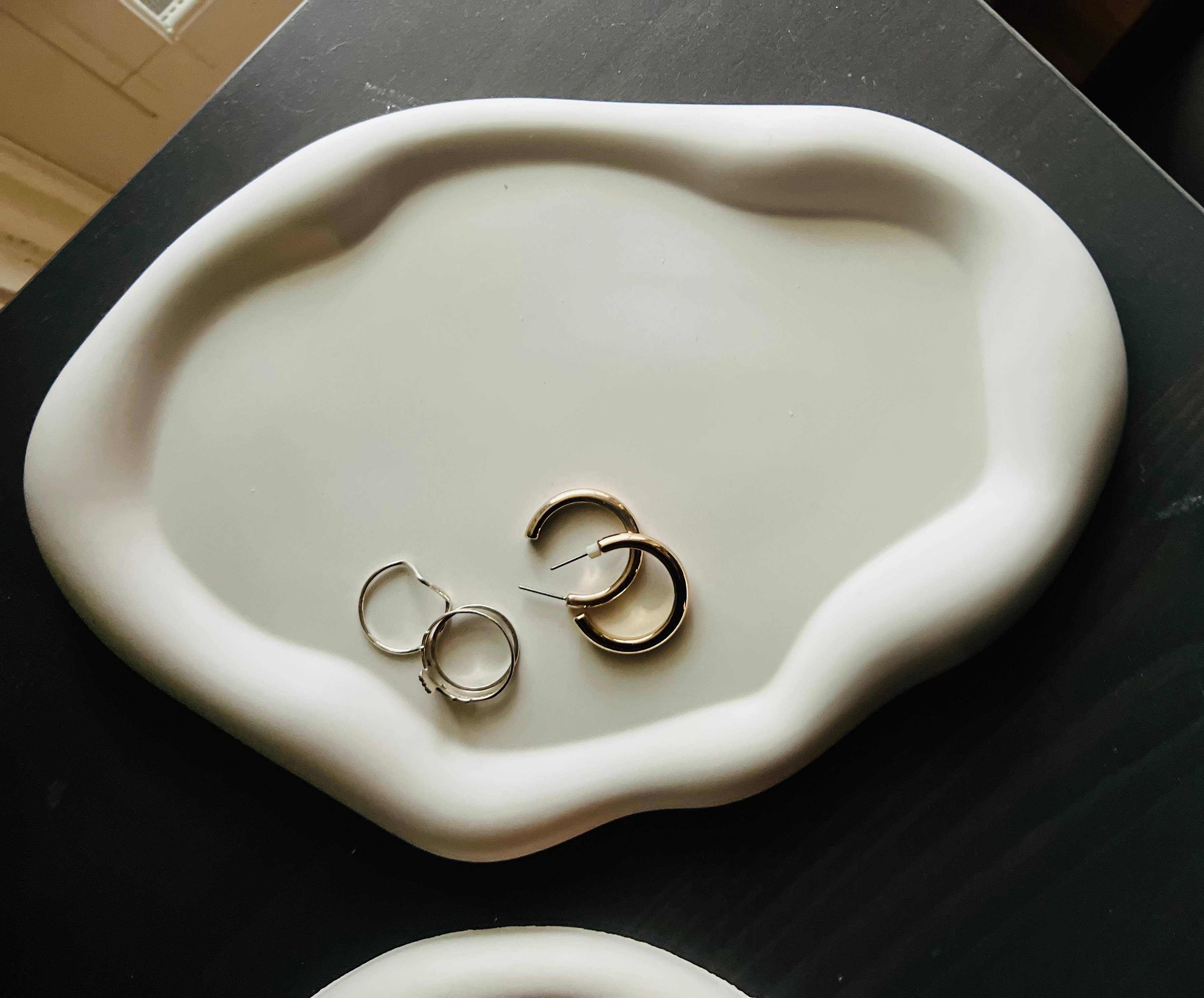 Petite Maison and Co. – Bandeja decorativa por atacado – Tabuleiro de Betão6