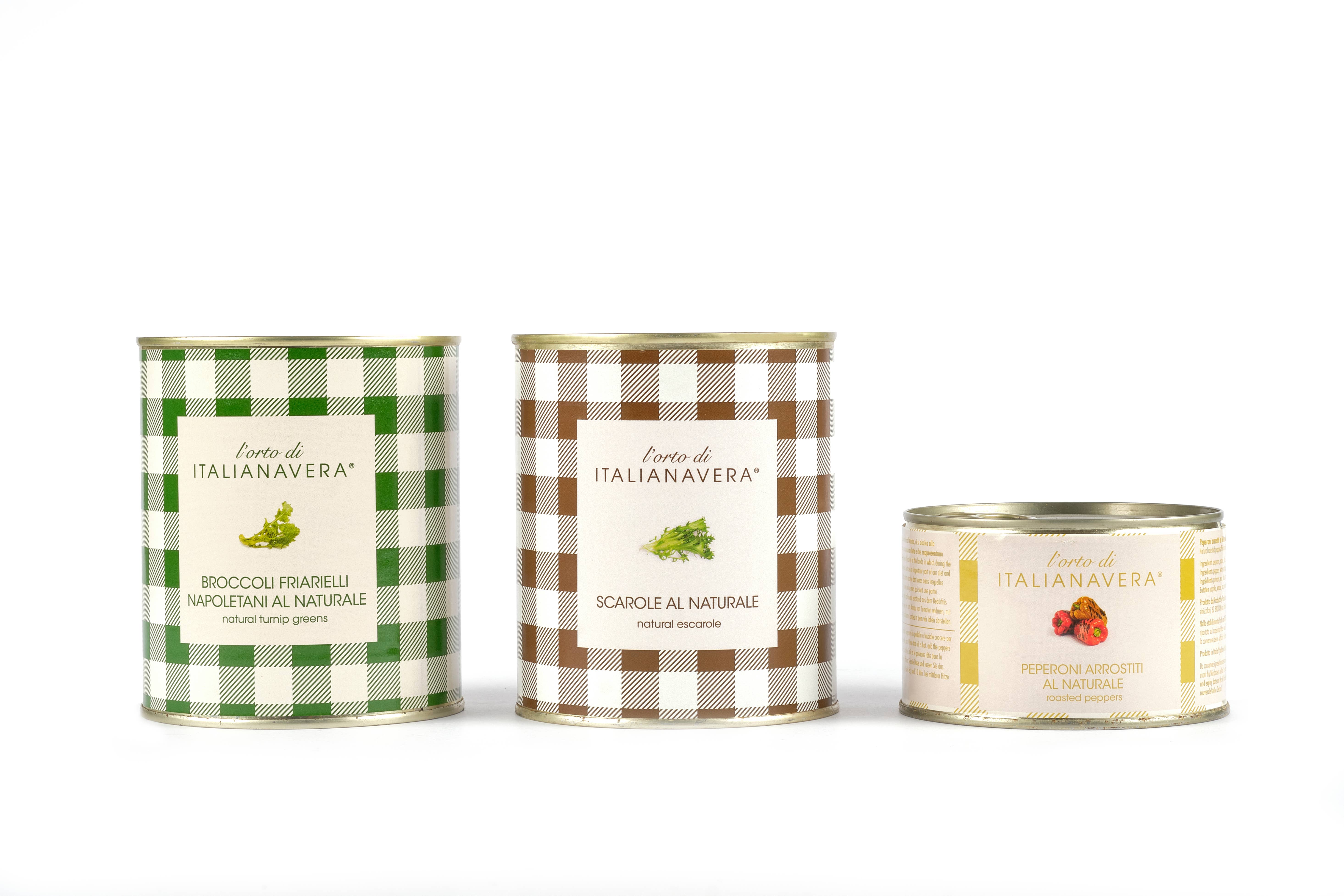 ITALIANA VERA S.R.L. - Venta al por mayor Verduras encurtidas - Escarola natural 800 g1