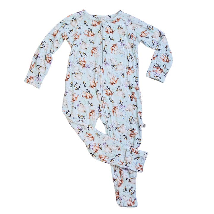 Tutina in bambù (Bootysuit) V2.0 | Polar Party (Lunga) (ULTIMA DISPONIBILE) per la vendita all'ingrosso da parte di Monarch