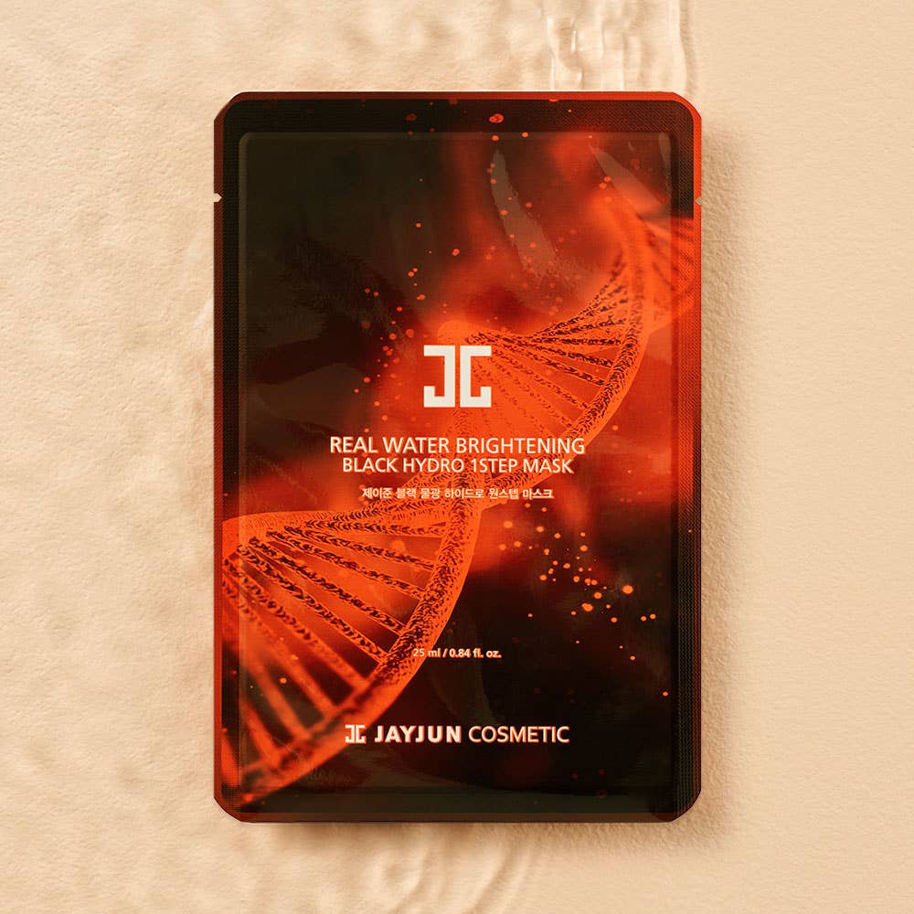 Exod International - Wholesale Skincare Face Mask - Jayjun Real Water Brightening Black Hydro 1Step Mask 25ml3