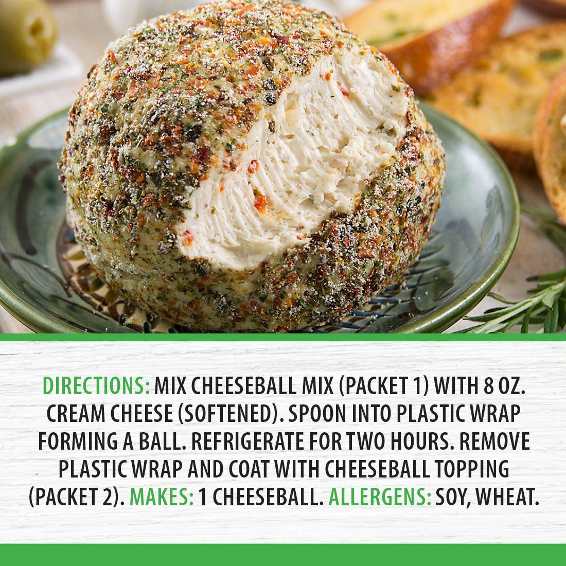 Rada Cutlery - Wholesale Dip - Tuscan Herb Cheeseball1