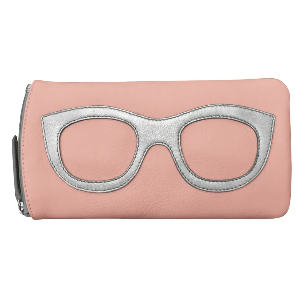 ili New York - Wholesale Eyewear Cases & Holders - Women's - 6462 Leather Eyeglass Case48