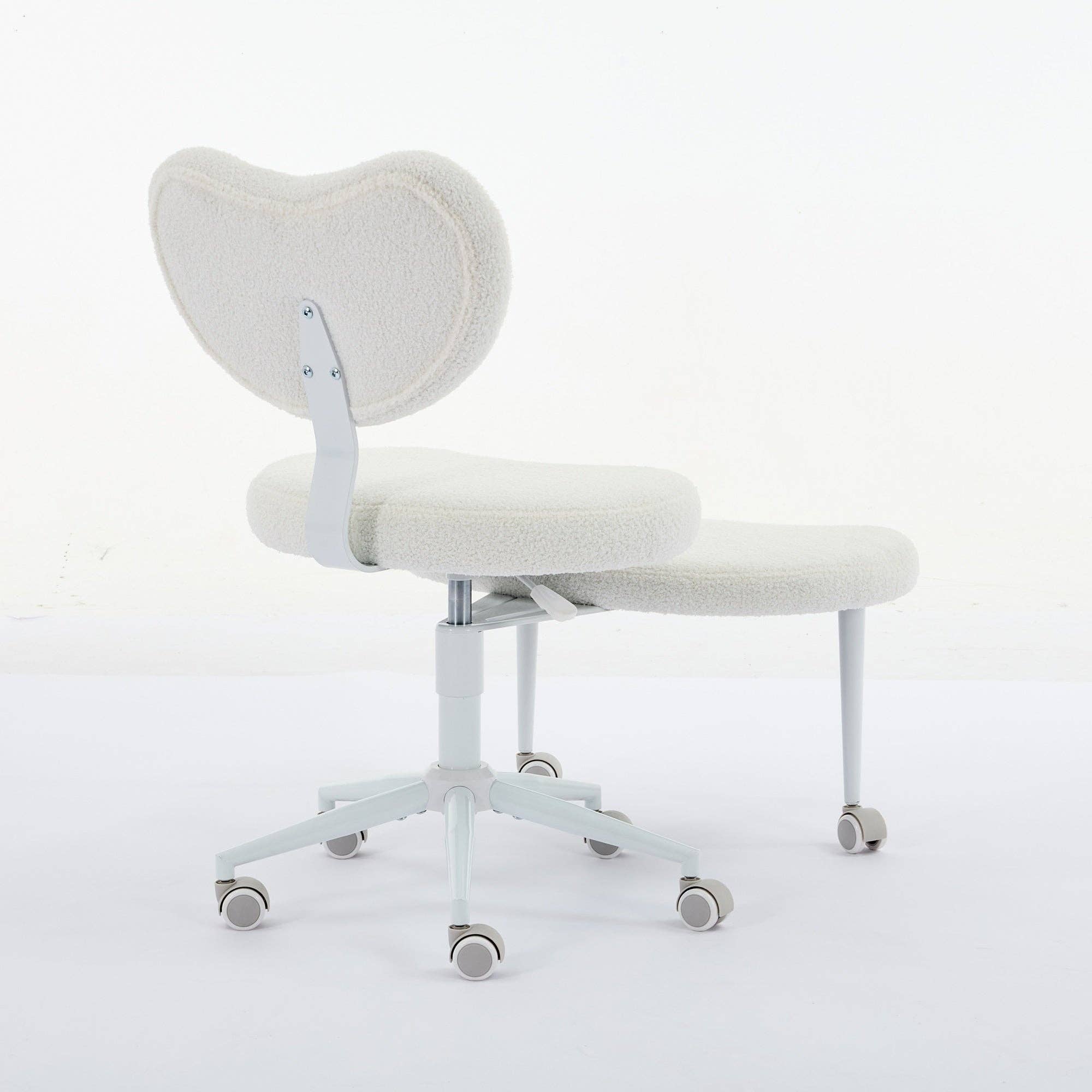 39F Inc. - Wholesale Chair - Meditation Chair Plus with Wheels, Cross Legged Chair, Ivory6