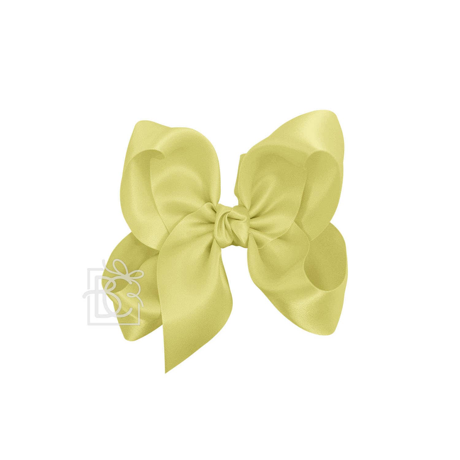 Beyond Creations, LLC - Wholesale Hair Bow - Kids - SATIN BOW ON CLIP127