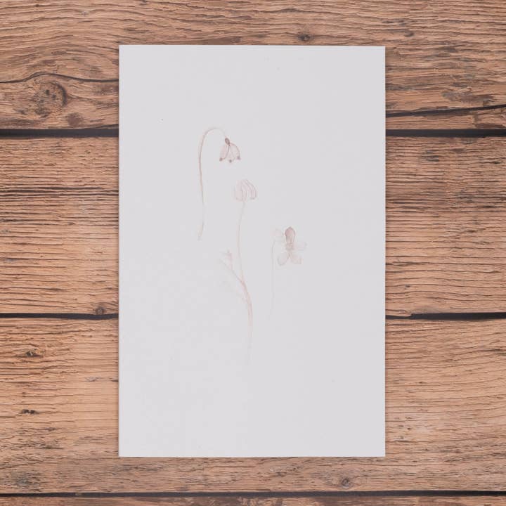 Journal Floral Trio pour la vente par Tiny Wolf Studio