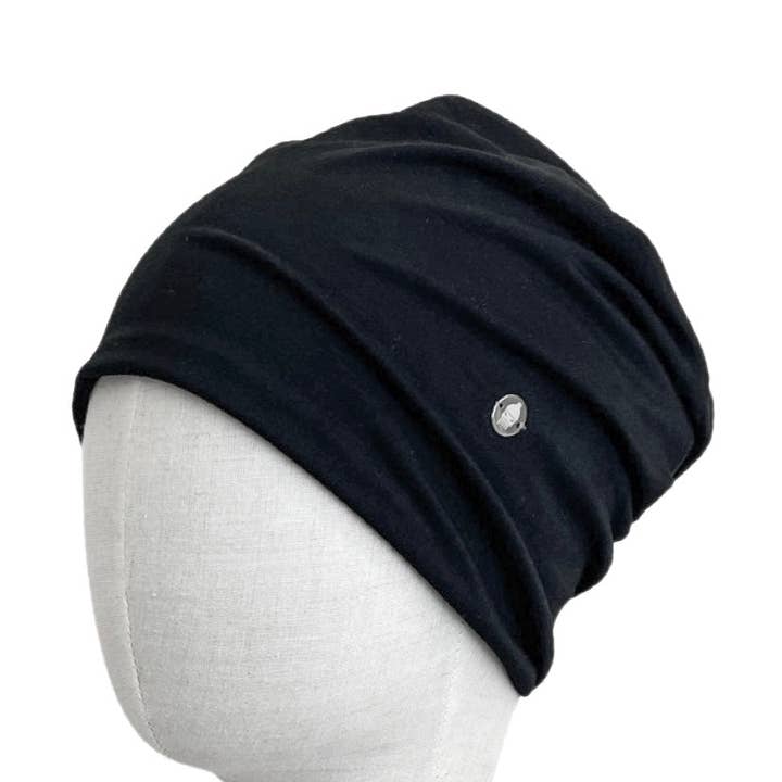 Beanie Black | Bonnet en bambou pour la vente par Mützenmafia