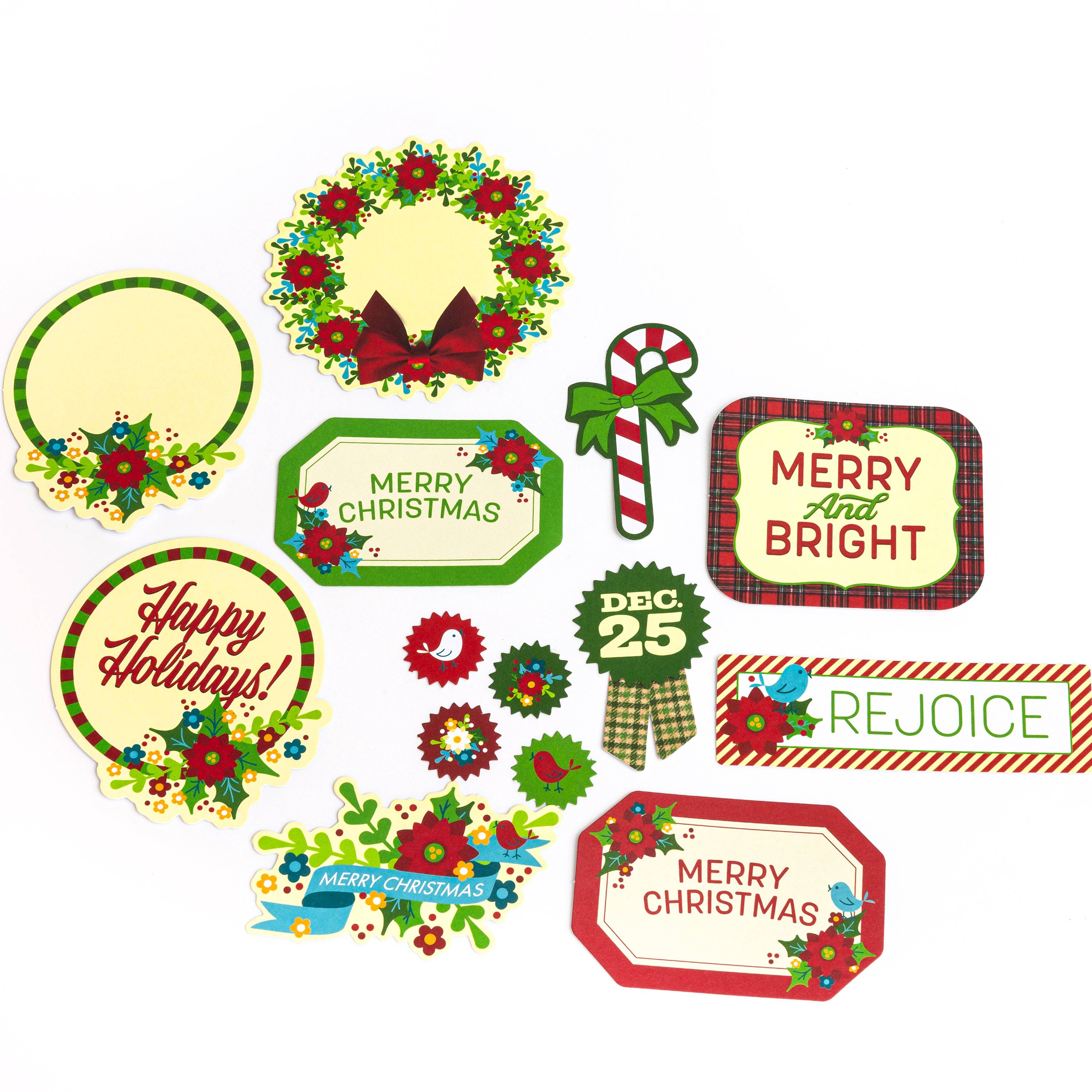 Jewelry Made by Me – wholesale Christmas decoration – Traditional Christmas 28 PC Card Toppers Everett Rd. By Cathe Holden1