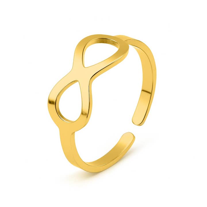 Anello Luxenter finitura in oro giallo 18k - Ziko per la vendita all'ingrosso da parte di Luxenter