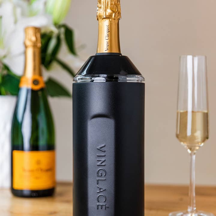Vinglacé - Wholesale Wine Bucket - Black Wine & Champagne Chiller