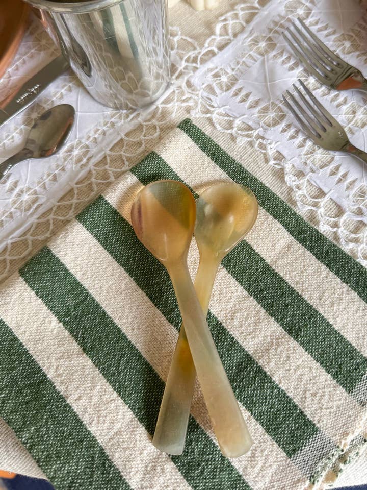 Olijfgestreepte handdoek voor wholesale door kd weave