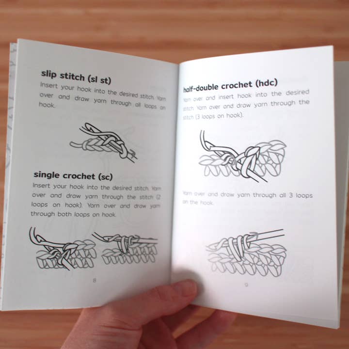 Mohu - Wholesale Crafts, Hobbies & DIY - learn to crochet amigurumi - an illustrated tutorial guide1