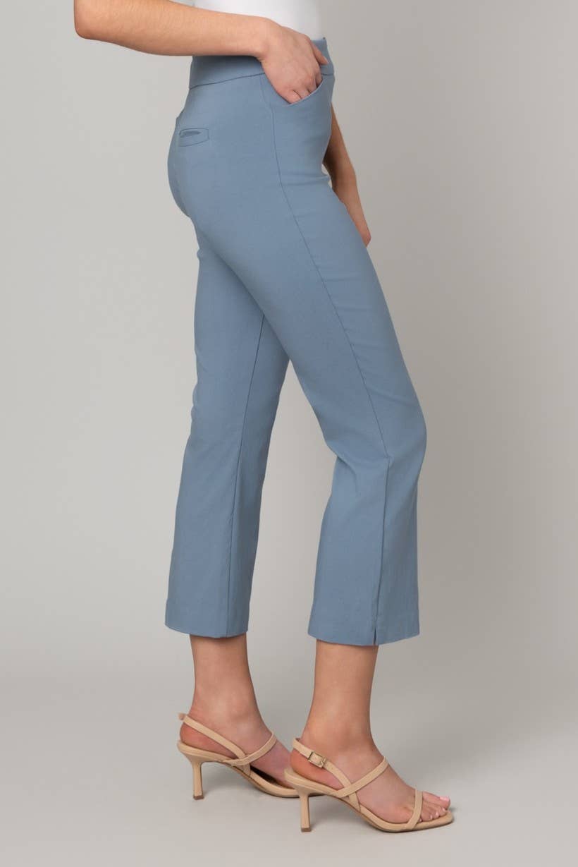 Pine Apparel - Wholesale Pants - Women's - Pull On Millennium Cropped Flare Pant4