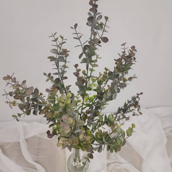 Realistic Artificial Flowers - Wholesale Artificial flowers - Grey Long Stem Mini Gum -Realistic Artificial Flowers5