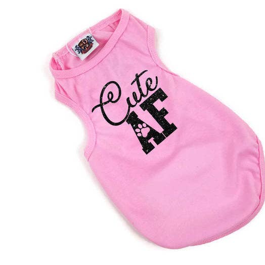 Dog Shirt | Cute AF for wholesale by House of FurBaby