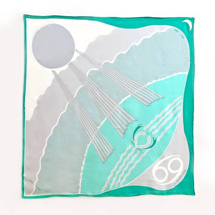 CANCER SILKESHALSDUK - JACQUES LECONTE för wholesale av MAI DESIREE