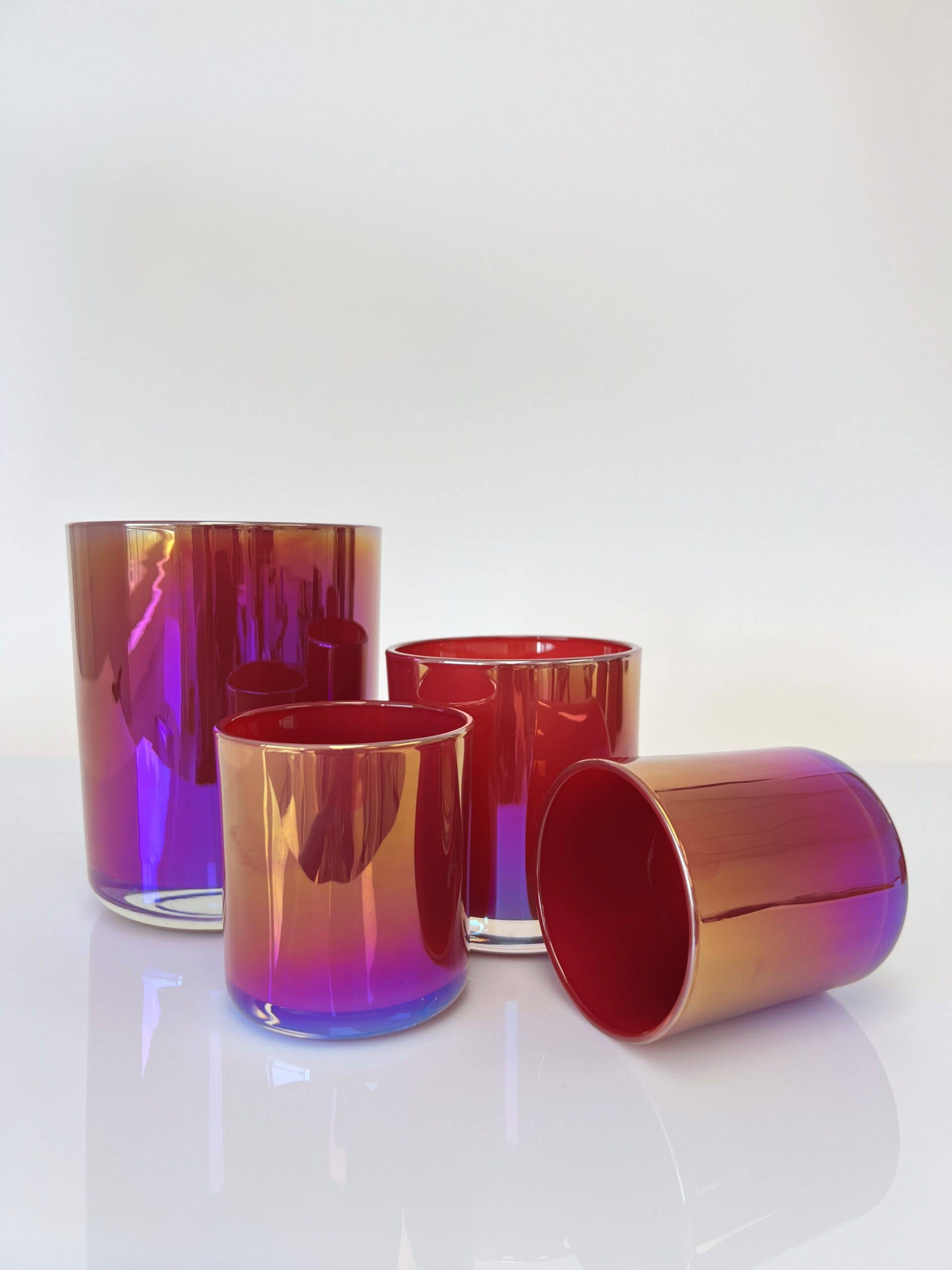 Antwerp Luxury candle supplies - Wholesale Jar - Large Vogue – Pearl Burgundy- 390ml1