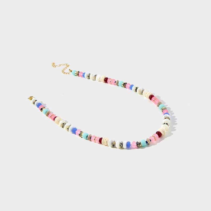 Allie + Bess – wholesale Beaded/pearl necklace – Roxie Necklace1