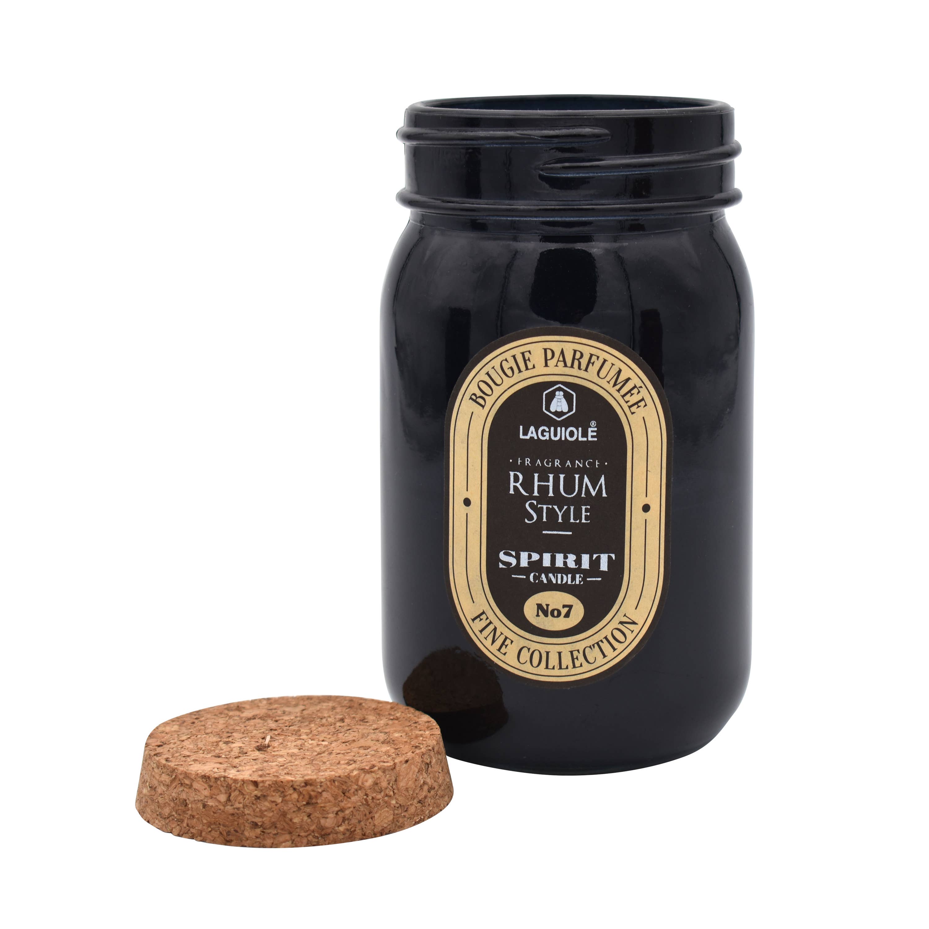 Laguiole - Wholesale Jar/Filled Candle - Scented candle with cork lid 170 g3