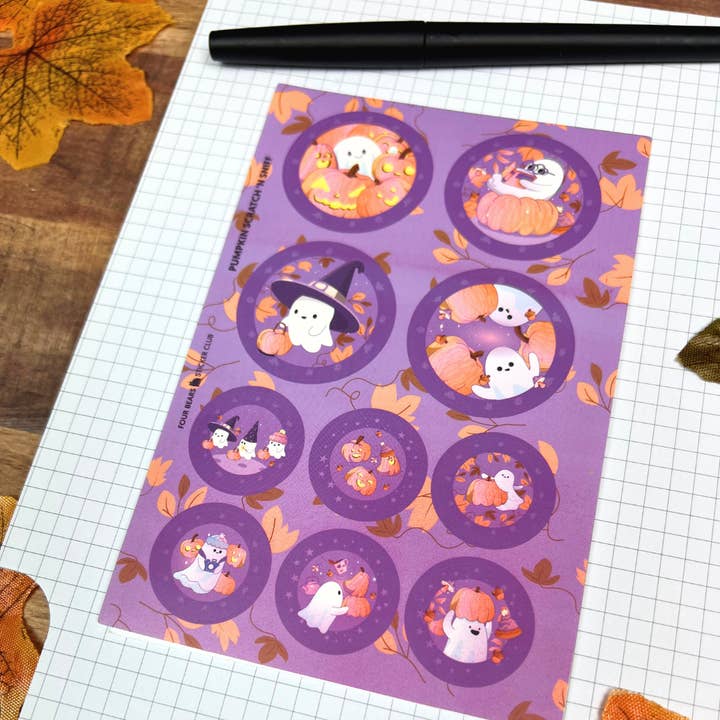 Four Bears Sticker Club - Wholesale Sticker - Spooky Spice4