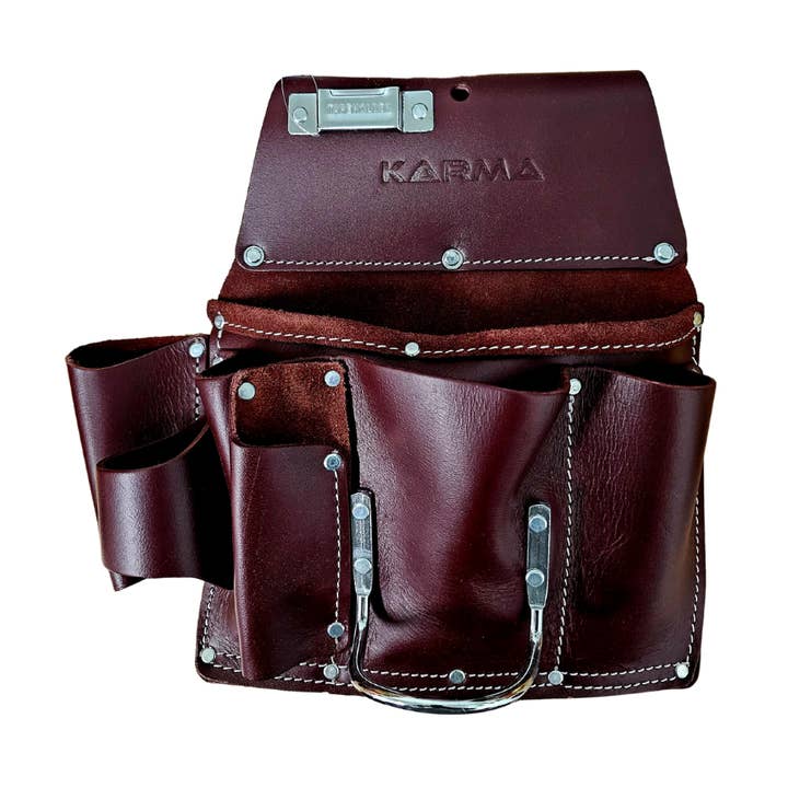 Pinces, marteaux et porte-ruban en cuir KARMA Grain #20198 pour la vente par IGI CANADA