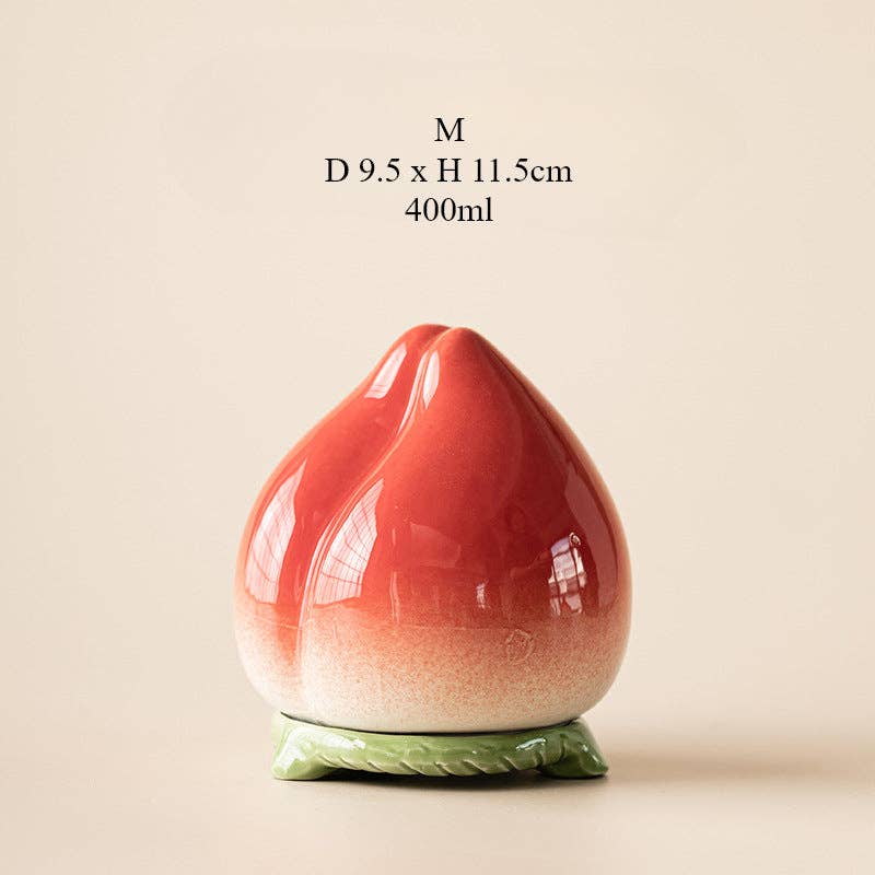 Gohobi （We cover U.S. import duties） – wholesale Food storage container – Gohobi Peach Shaped Food Container Storage1