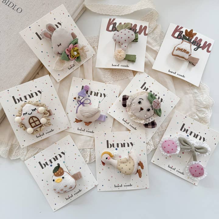 Handmade Cartoon Kids Hair Clips_CWAHA08454 for wholesale by ACCITY