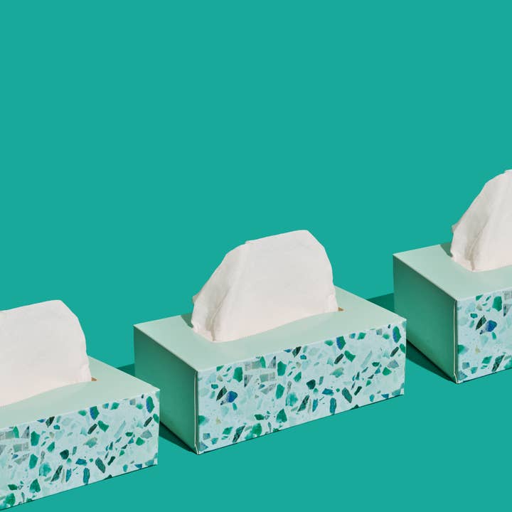 Bamboo 3-Ply Tree-Free Facial Tissue for wholesale by Bim Bam Boo