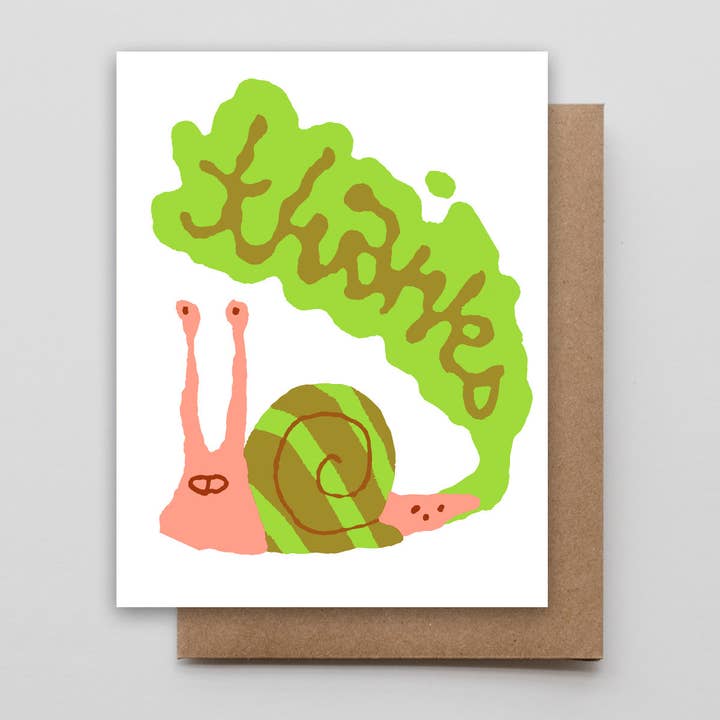 snail thanks *foil* for wholesale by Hammerpress