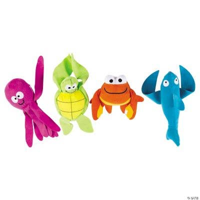 Fun Express - Wholesale Stuffed/Plush Toy - Kids & Baby - LONG ARM SEA CREATURES0