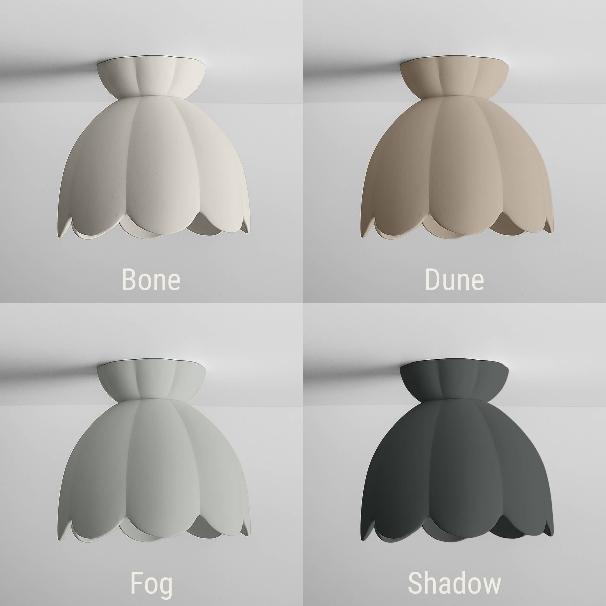 LYSlightlab - Wholesale Chandelier/Hanging Light - Vallea Ceramic Ceiling Light | Large Minimalist Flush Mount6