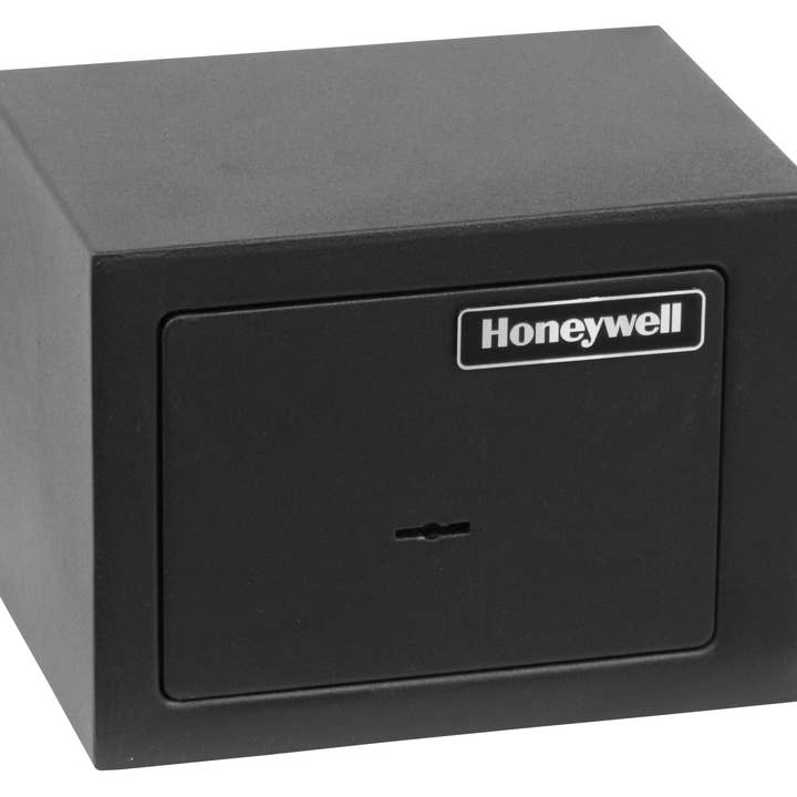 Honeywell Small Key Lock Security Safe 0.19 cf, 5002 Black for wholesale on Faire