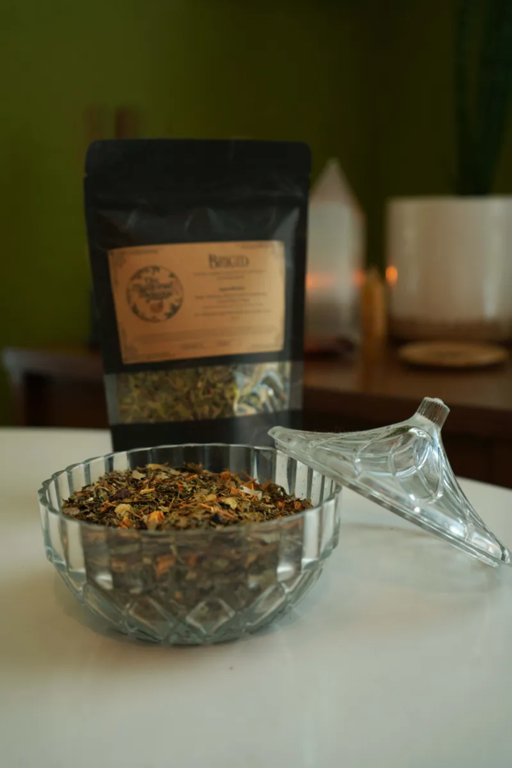 The Medicinal Melange – wholesale Loose tea – Brigid Tea (Boosts creativity and creation)1