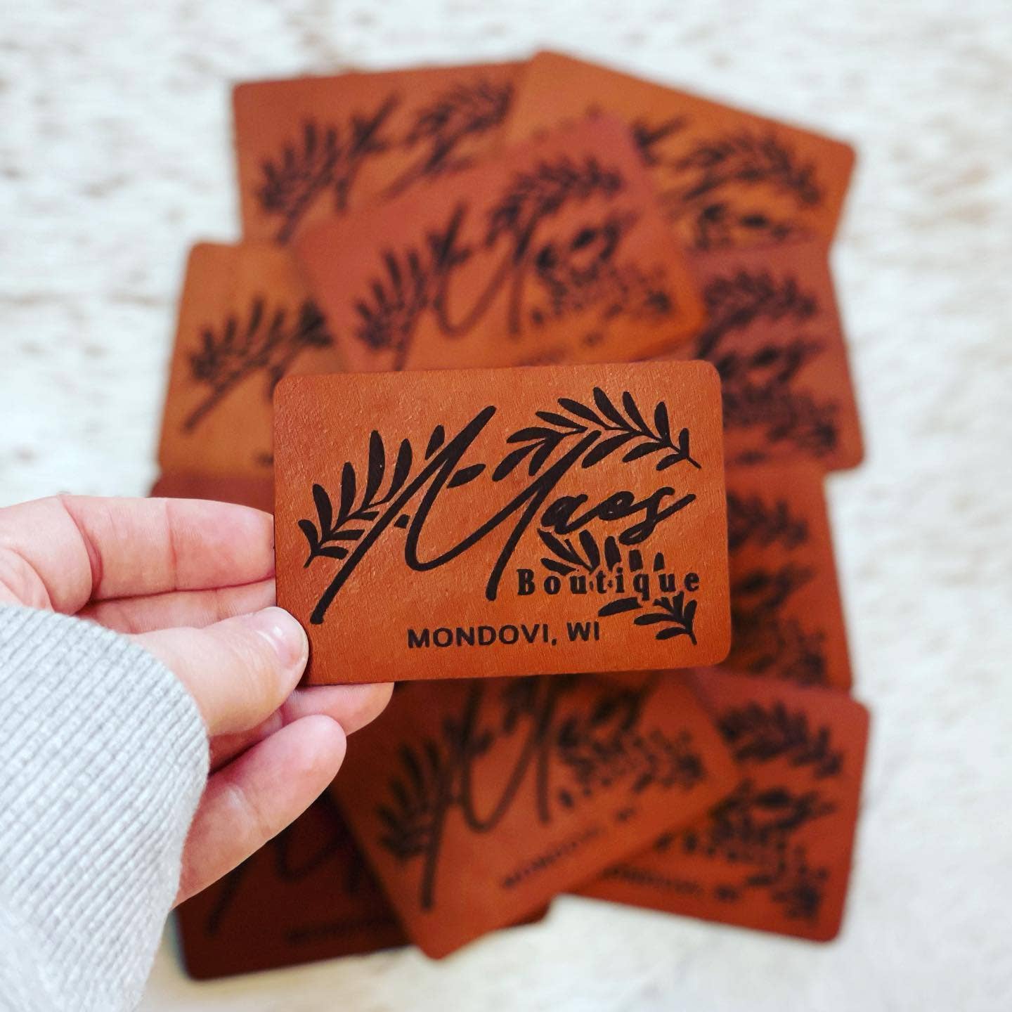 NDesigns Leather - Wholesale Patch - Leather PATCHES only3