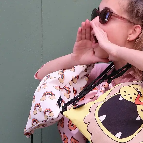 Pepe Soup - Wholesale Backpack - Kids - Mini Rainbow0