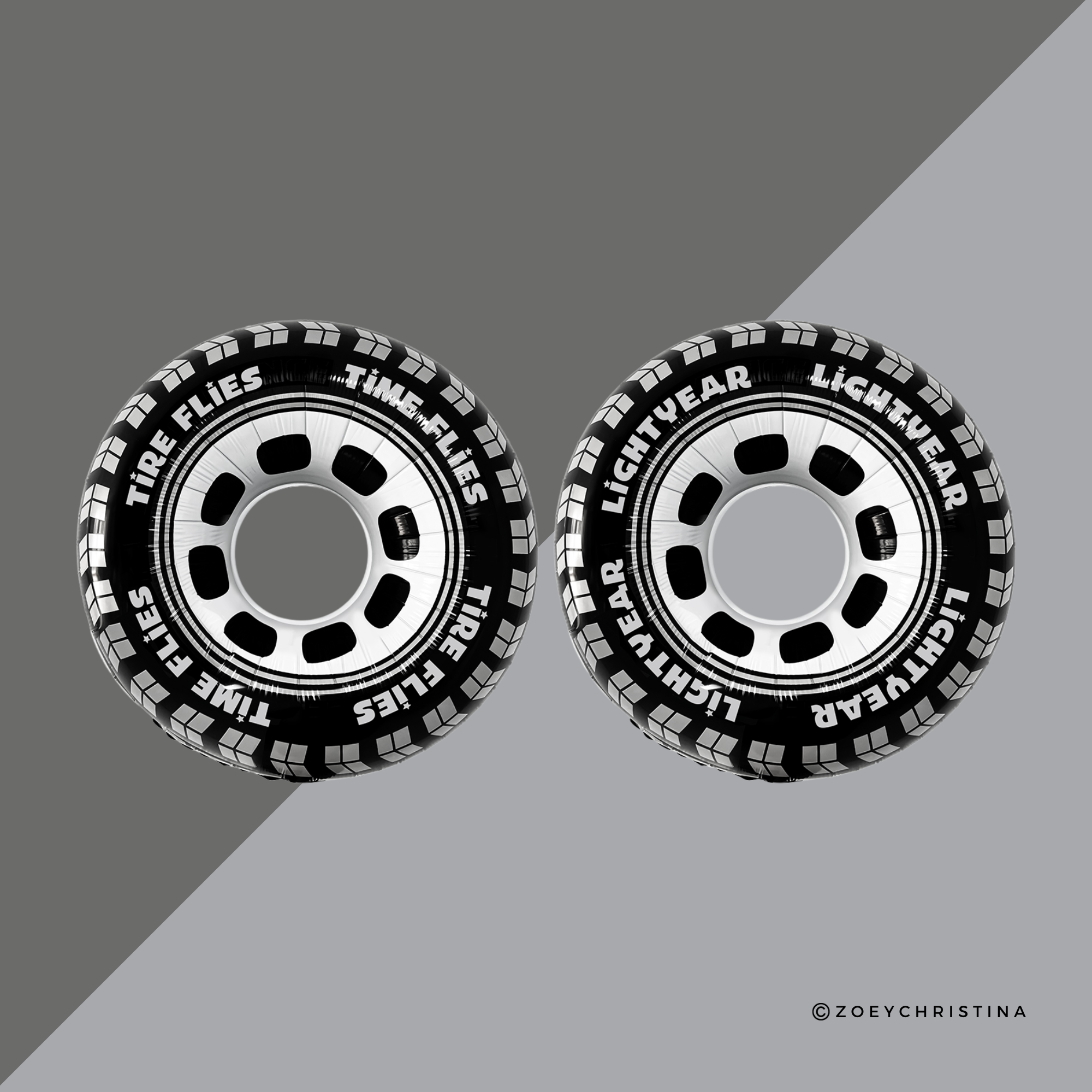 Zoey Christina - Wholesale Balloon - Tire Foil Balloon – Racing, Monster Truck & Car-Themed Party2