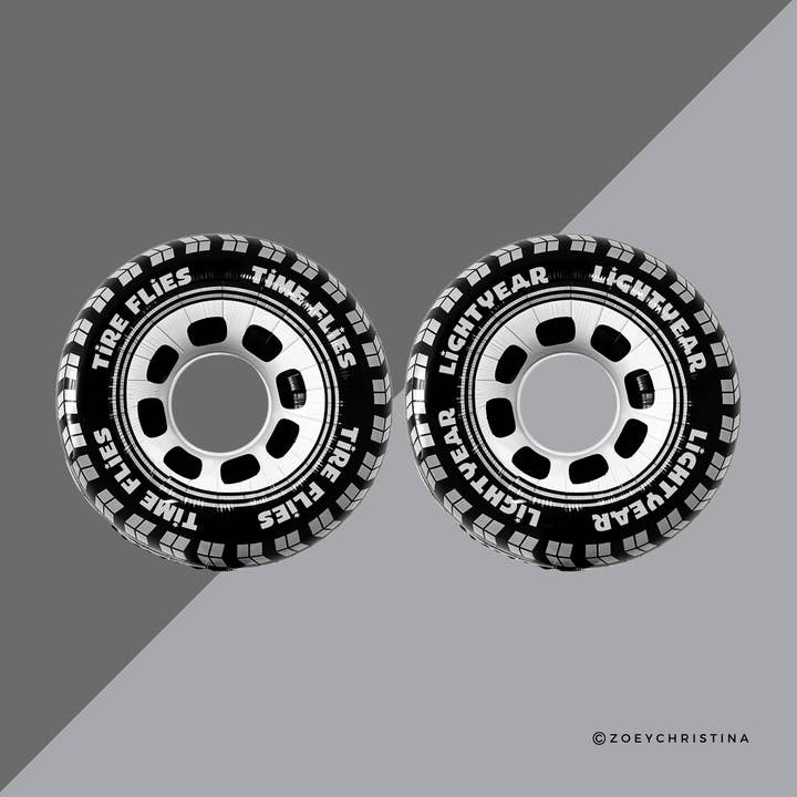 Zoey Christina - Wholesale Balloon - Tire Foil Balloon – Racing, Monster Truck & Car-Themed Party2