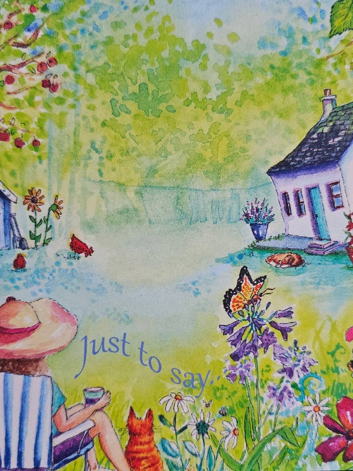 Greeting card - GC6 for wholesale by Lani Gregory - Art