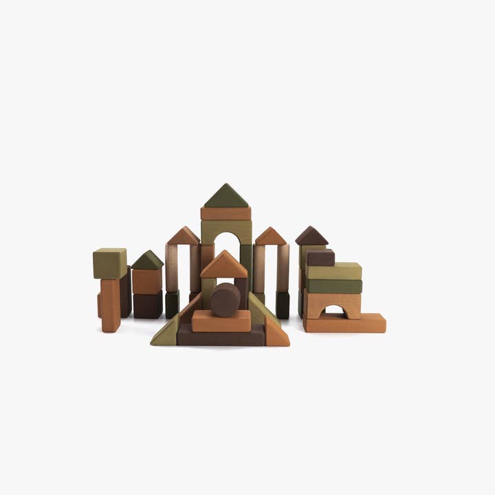 SABO concept - Wholesale Blocks - Kids Baby - Wooden Blocks Set Castle Woodenstack Eco Toys for Children1
