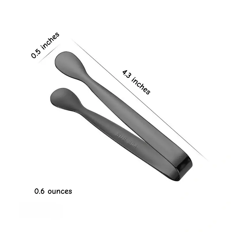 Otterware - Vendita all'ingrosso Pinze da cucina - Pinze multifunzione per zucchero/antipasti di design (finitura metallica)1