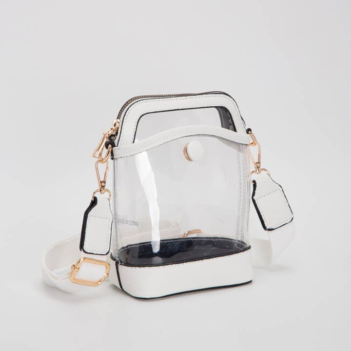 MiMi Wholesale - Wholesale Crossbody Bag - Women's - TG10575 Carly Clear Mini Crossbody Bag20