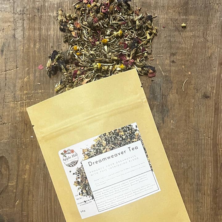 Dreamweaver Herbal Tea Blend for wholesale by Apple Hill Apothecary