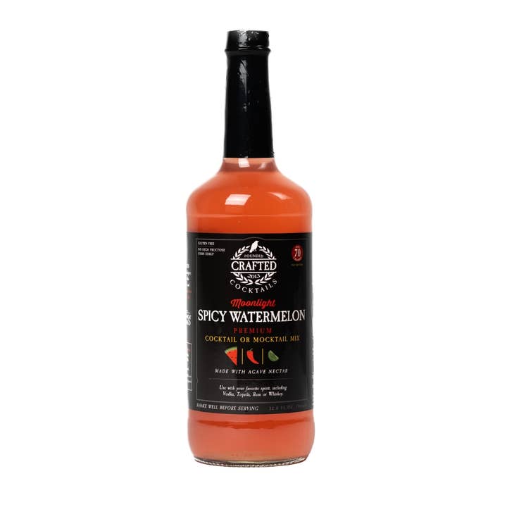 Crafted Cocktails - Wholesale Cocktail Mix/Syrup - Spicy Watermelon Nonalcoholic Cocktail Mixer