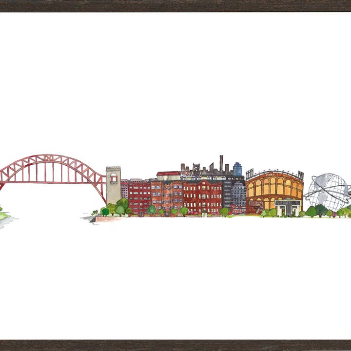 Queens, NYC - Framed for wholesale by Cityprintsnyc