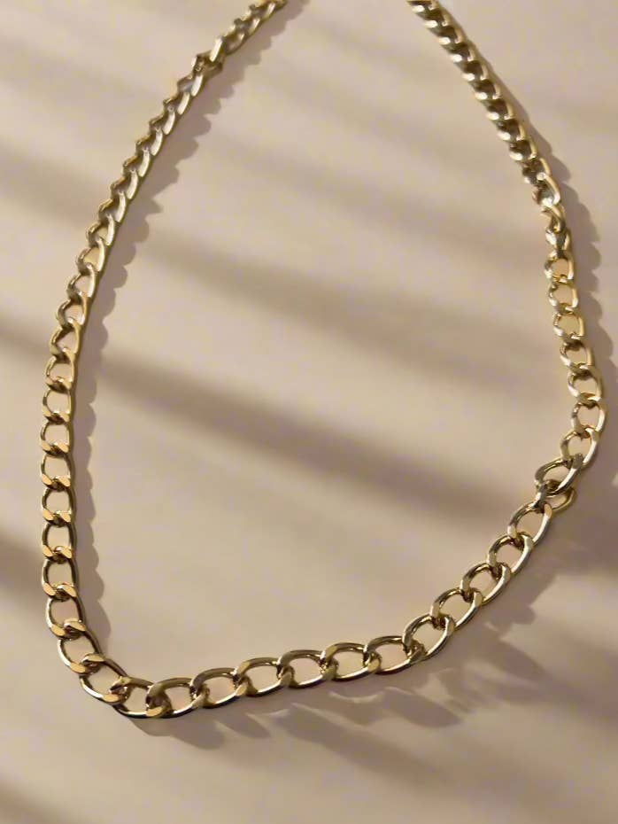 Urban Edge Curb Style Chain Necklace for wholesale by My Girl in LA