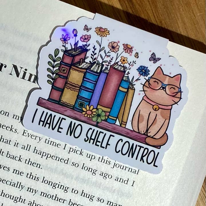 I Have No Shelf Control Magnetic Bookmark for wholesale by My LuElla