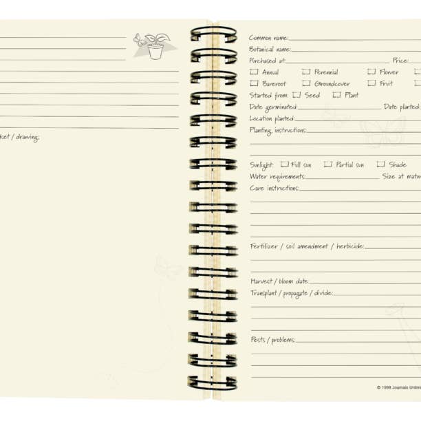 Journals Unlimited - Wholesale Journal/Diary - Gardening Journal (Color)4