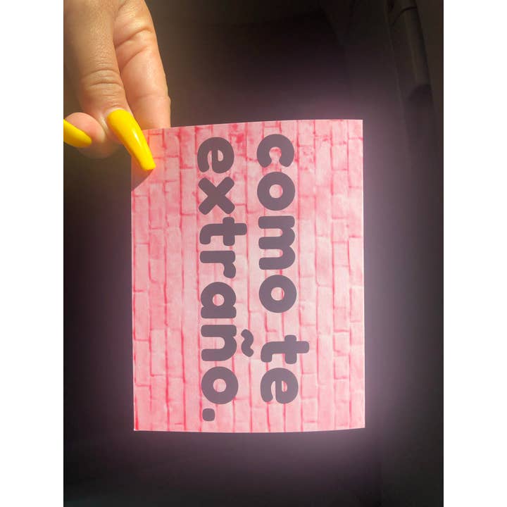 Very That - Wholesale - Como Te Extraño Notecard1