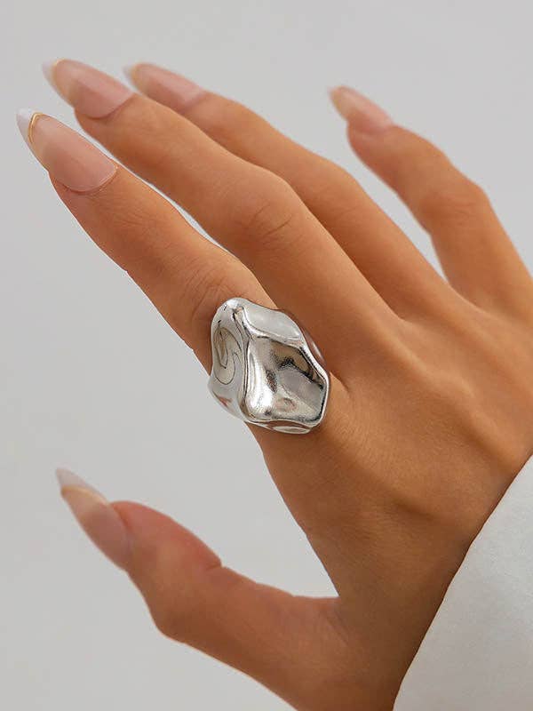 Sheer Trend - Wholesale Cocktail/Statement Ring - Geometric Rings Accessories1