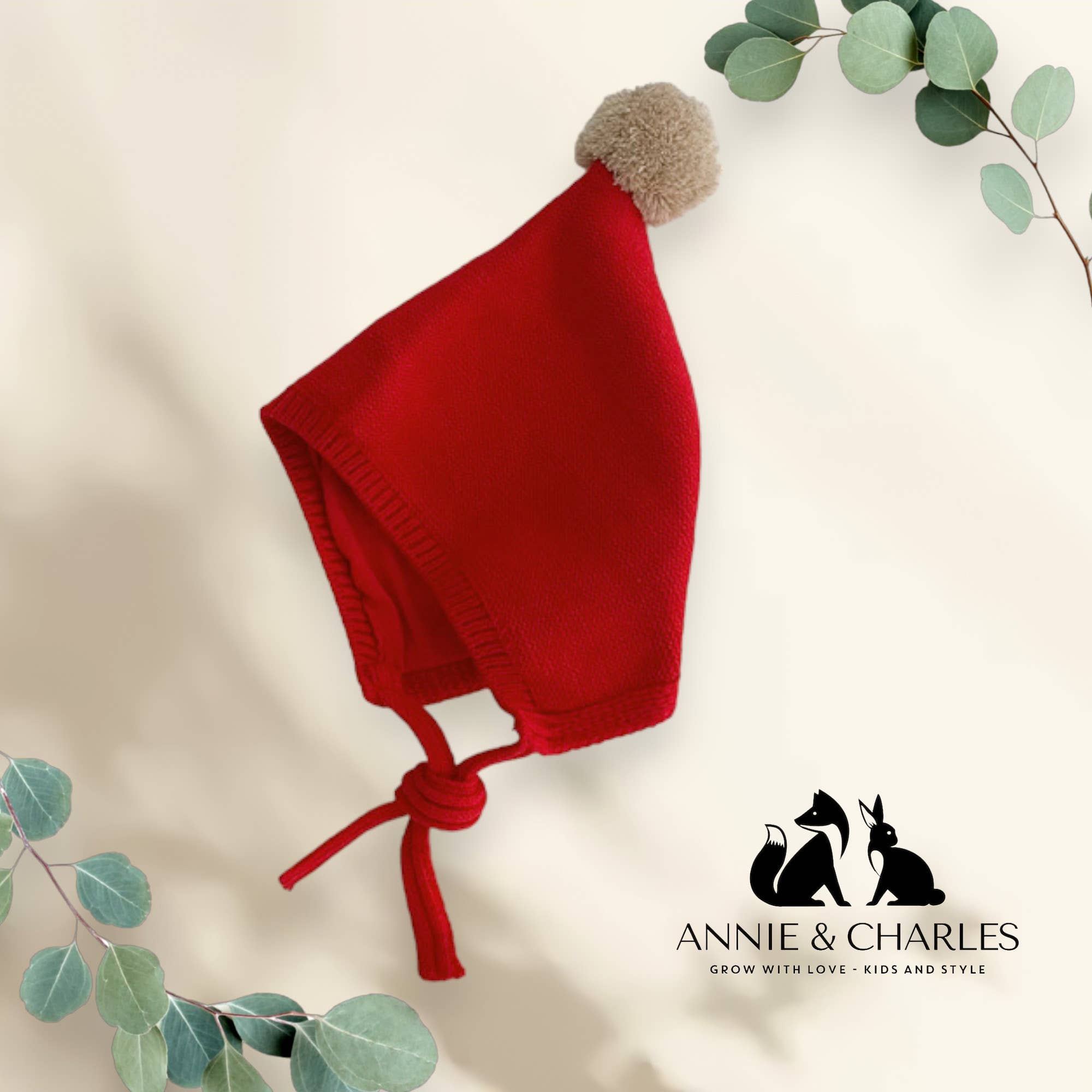 Annie & Charles - Wholesale Newborn/Knit Hat - Baby - Annie & Charles® baby POM hat6